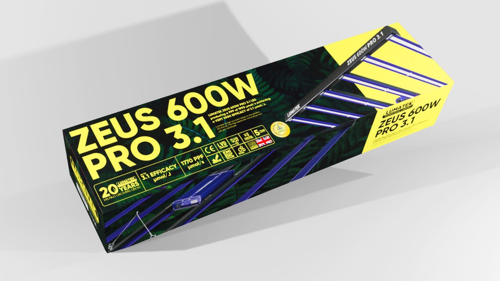 LUMATEK ZEUS 600W PRO 3.1 LED - Image 2